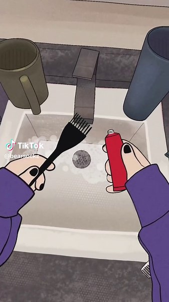 Dyed My Hair Red: An Animated Journey