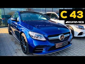 2019 MERCEDES AMG C43 Coupé 4MATIC Full Review LOUD Sound Exhaust Interior Exterior Infotainment