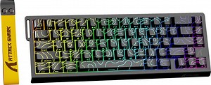 ATTACK SHARK X68HE Gaming Toetsenbord - 66keys - RGB - PBT Keycaps - Black | bol