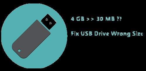 How to Fix USB Drive Incorrect Size Problem