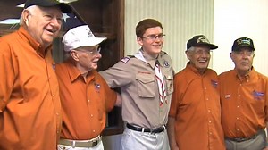 Eagle Scout honors service members with new display