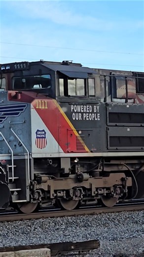 UP 1111 on a WB manifest. Nyssa, OR.