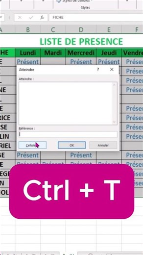 Saisir AUTOMATIQUEMENT des données dans plusieurs cellules vides sous Excel ?