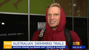 Cody Simpson is at the centre of one of the best stories in Australian sport, making his way onto the national swimming team. #9News | Nightly at 6pm | 9 News