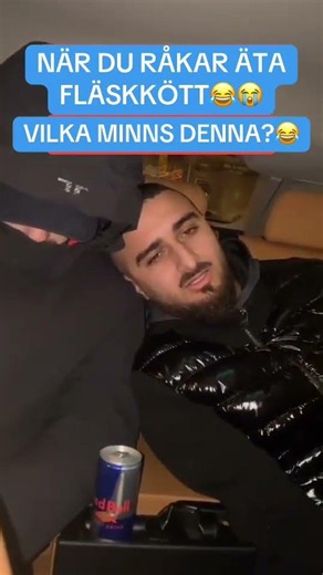 NÄR DU RÅKAR ÄTA FLÄSKKÖTT😅