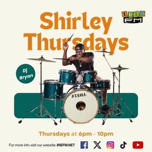 15 reactions | Get ready to pump up the volume! Tune in to Irie FM now for Shirley Thursdays, where DJ Bryan is rocking the airwaves live! � Don’t miss out on the vibes with @djbryan_1spacekid ! | IRIE FM | Facebook