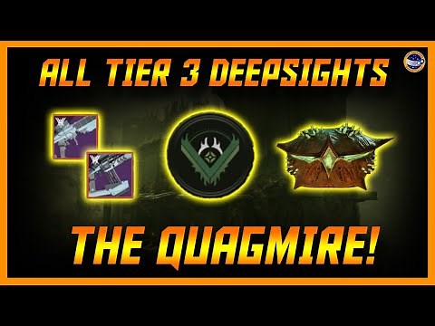 Destiny 2 - All Five Deepsight Tier 3 Locations in the Quagmire! Farmable!