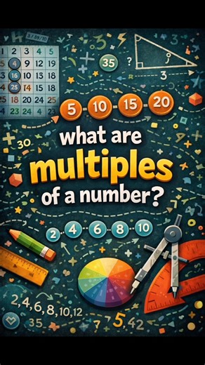 Infinite multiples hote hai koi bhi number ke...#maths #mathsshorts #class10maths #realnumbers #cbse
