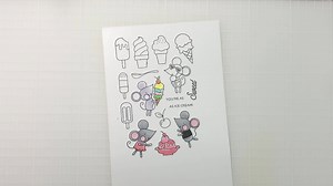 Hope your days are as sweet as Sweet Ice Cream Stamp Set! | Waffle Flower Crafts