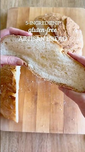 5-Ingredient Gluten-Free Artisan Bread | Meaningfuleats