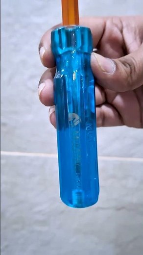 Normal Screwdriver vs Insulated Tester Screwdriver ⚡🔧