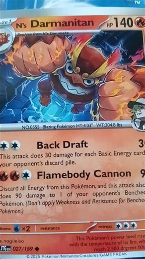 Darmanitan – The Blazing Zen Pokémon #cardcollector #pokemon #pokemonchannel #tradingcards