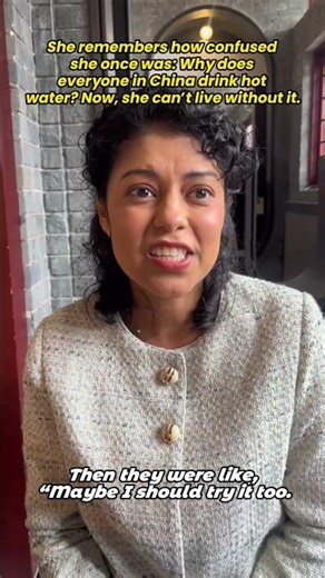 Celia from Guatemala talks about drinking hot water in China