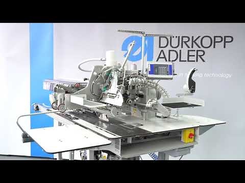 Dürkopp Adler - cl. 755 B - runstitching of straight pocket openings