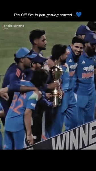 Shubman Gill winning era begins with a dominant 3-0 sweep 🇮🇳💙 #shubmangill #indiancricketteam