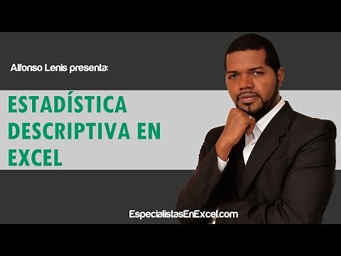 Estadística Descriptiva en Excel