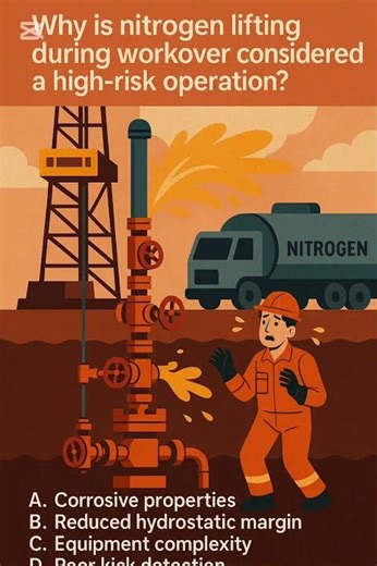 Nitrogen Lifting Risks During WorkoverQ80#WellControl #NitrogenLifting #WorkoverSafety