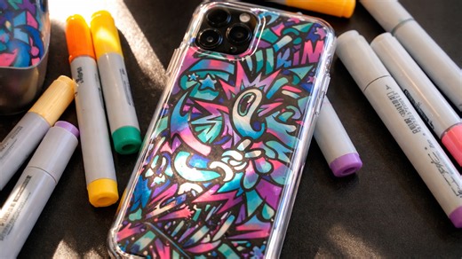 Spending 24 hours drawing on a smartphone