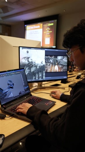 Video games are an immersive blend of storytelling, art, music, technology, and fun. 😁🕹️👾💻🎮🧡 | Full Sail University