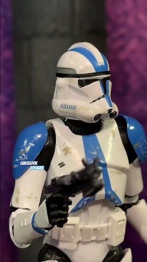 501st LEGION CLONE TROOPER Black Series QUICK LOOK Star Wars Review