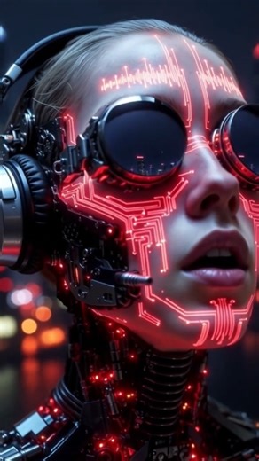Robotronic EDM - An AI Generated Short Film #shorts #robot #edm #AI