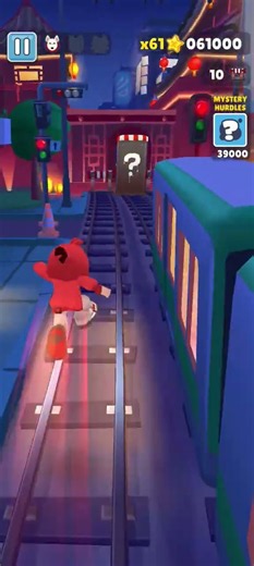 Myster hurdl🔚Red🐰1379 SUBWAY SURFERS World tour Cosmic crossroads shorts #shortsfeed #subwaysurfers