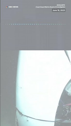 New audio captures suspected sound from Titan submersible implosion