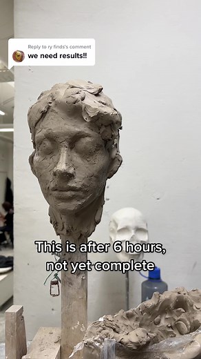 Life Model Sculpture in Progress