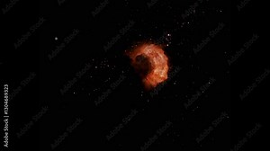 Large explosion with shafts of fire and smoke, three different speeds included, 4K