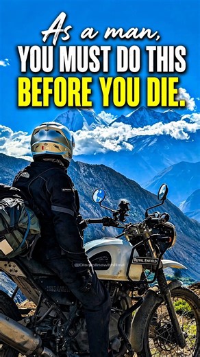 Before you die, as a man Do this🏔️ #shortsfeed #growth #men #disciplinewithravi #inspirv