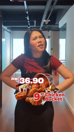 425 reactions · 11 shares | 9-pc Chicken Bucket RM36.90 still onz...