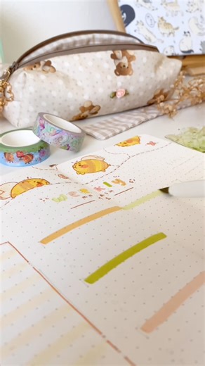 Proof that your bullet journal can survive a chaotic week 🌷 #bujo #aestheticjournal #bujoweekly