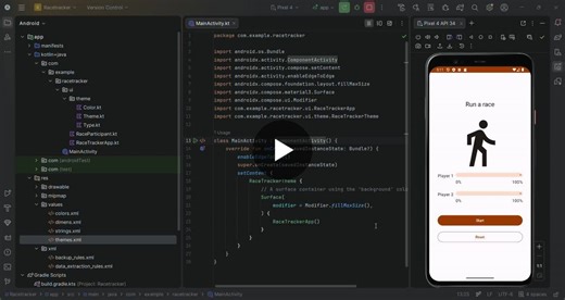 #racetracker #androiddevelopment #kotlin #jetpackcompose #mobileapp #learning #opentowork | Paramesh D