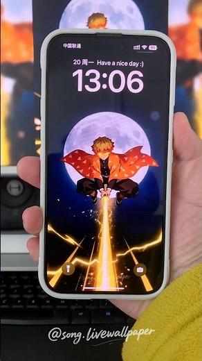 Live Wallpaper | Demon Slayer - Zenitsu Agatsuma