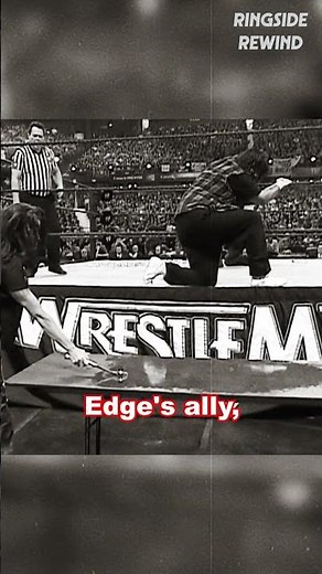 Edge and Foley's Brutal WrestleMania Battle #wrestlemania22