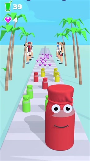 Juice runner 🥤 game 39 level #youtubeshorts