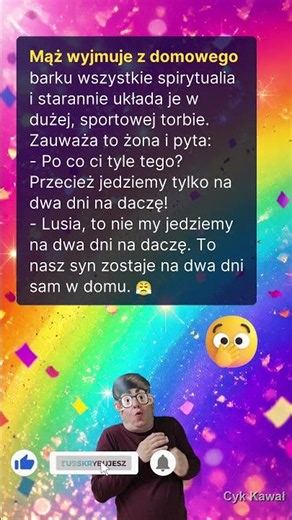 😏 Mąż wyjmuje z domowego barku wszystkie spirytualia i…