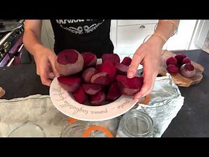 De la cueillette à L'assiette Betterave en Stérilisation