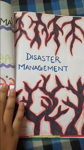 Disaster management project class 10th