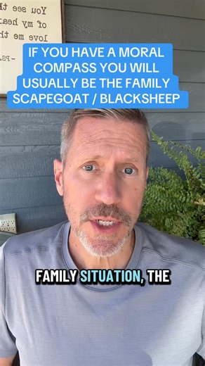 Nelson Schuman on Instagram: "In a family situation the scapegoat carries the sins of their own family (which typically have many members in the family who are unhealthy, toxic and/or dysfunctional). For instance, Dad is an alcoholic, sex addict, aggressor, prideful while Mom is his enabler. Or Mom is angry, controlling, belittling, prideful, demanding and then Dad is her enabler. The family is expected to deny the truth of their parent’s dysfunction and hide it from the public (keep their dirty