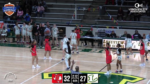 Longview Lady Lobos vs Tyler Legacy Lady Raiders - Live District Basketball from Lobo Coliseum | Longview Gameday
