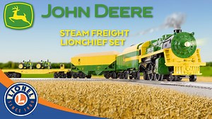 Lionel John Deere LionChief Freight Bluetooth 5.0 Train Set for Ages 14