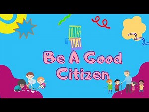 SEL I Learning for Kids: Good Citizenship I This or That I Being a Good Citizen