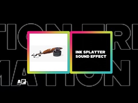 Ink Splatter Sound Effect