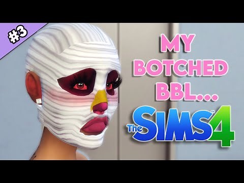 I GOT PLASTIC SURGERY. // The Sims 4 Simself LP Ep. 3