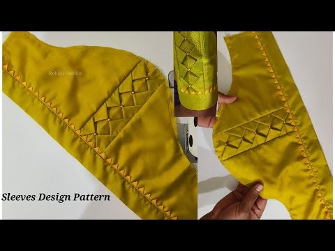 Model sleeve design | Simple and easy method of stitching