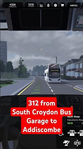 Route 312 in 60 Seconds! - Croydon Bus Simulator V1.3.2
