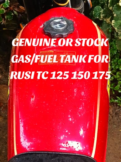 Genuine or Stock Fuel Tank for Rusi TC Models