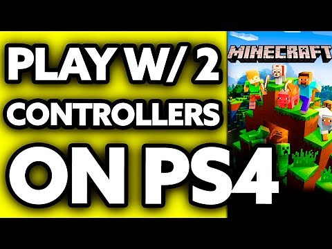 How To Play Minecraft on PS4 with Two Controllers (2025)