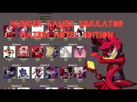 hunger games simulator [HAZBIN HOTEL EDITION]